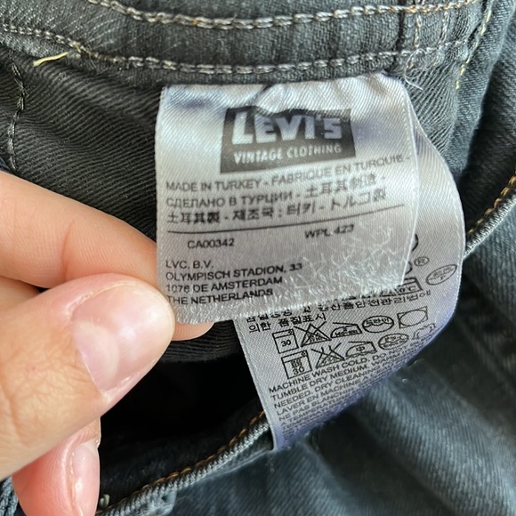 Levi’s boot cut grey jeans, size 30 - Picture 6 of 6